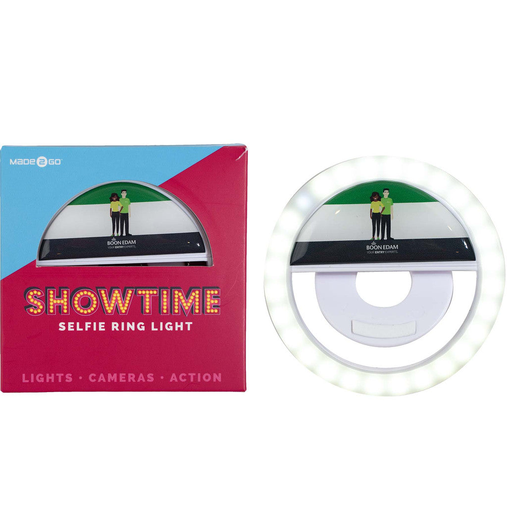 ShowTime Selfie Cell Phone Light, customizable by Print Solution Plus