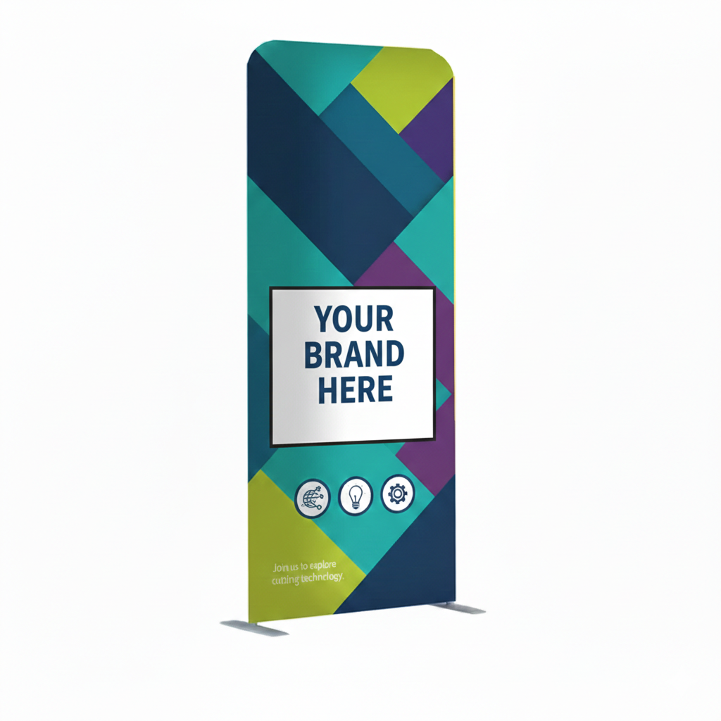 Deluxe Fabric Banner Stand - product view 6