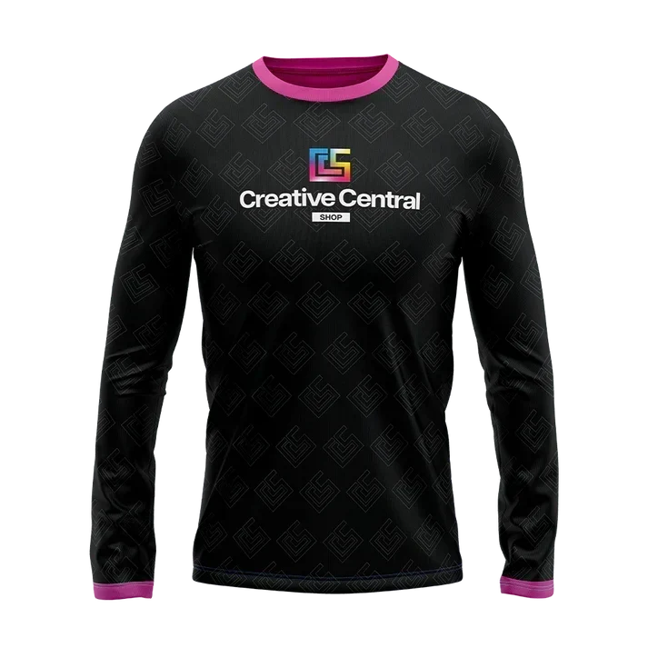 Custom Long-Sleeve Crew-Neck Shirt - product view 3
