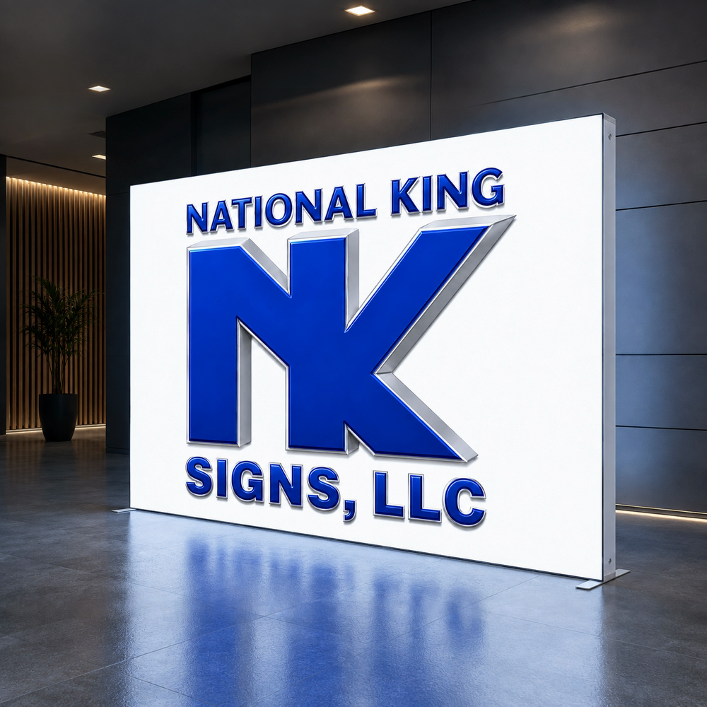 Print Solution Plus branded square cover 1000 x 1000: 10ft SEG Backlit Fabric Display