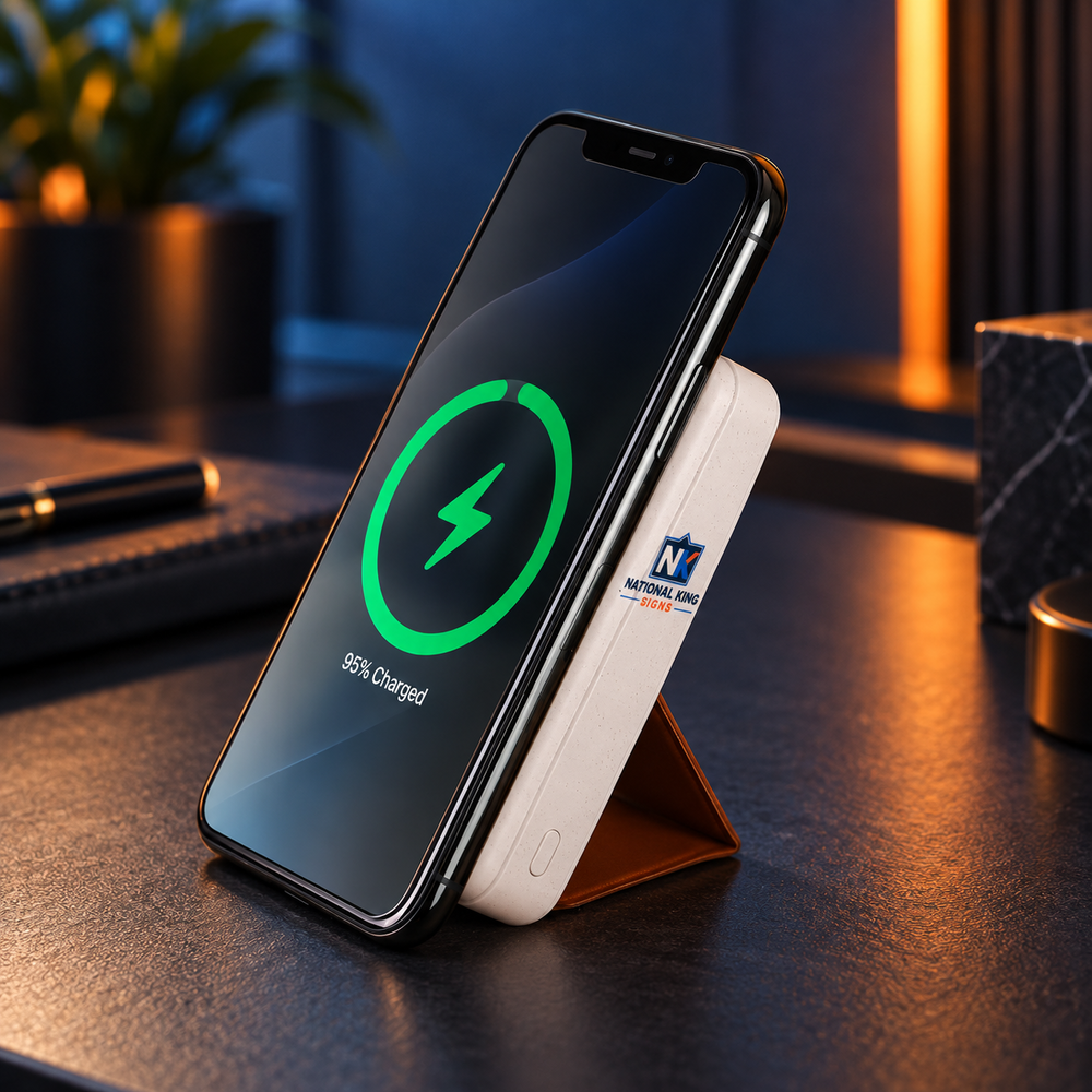 Print Solution Plus square cover 1000 x 1000: TerraTone™ Powerbank & Wireless Charger — batch 05