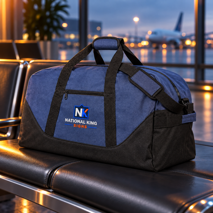 Print Solution Plus square cover 1000 x 1000: Two Toned Duffel Bag — batch 05