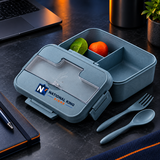 Print Solution Plus square cover 1000 x 1000: Wheat Straw Lunch Box Set — batch 05