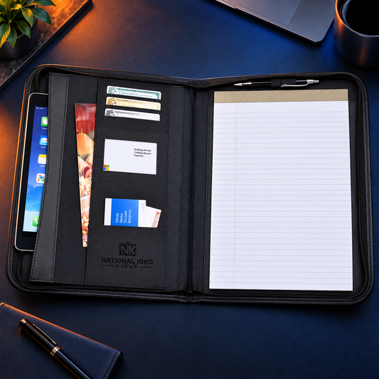 Print Solution Plus square cover 1000 x 1000: Zippered Letter Size Padfolio — batch 05