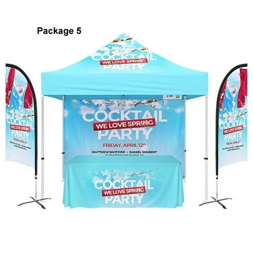 10' x 10' Custom Tent Package #5 - product view 3