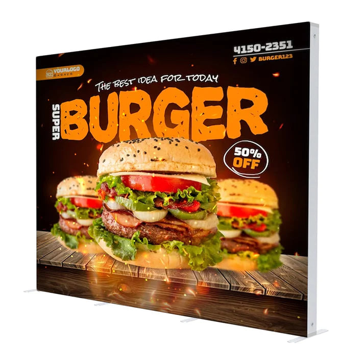 10ft SEG Backlit Fabric Display