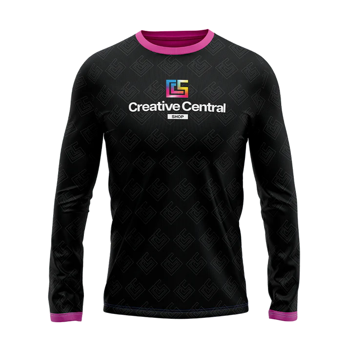 120GSM Milk Silk Long Sleeve Crew Neck (Full Dye Sublimation)#500041