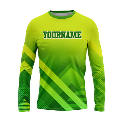 120GSM Milk Silk Long Sleeve Crew Neck (Full Dye Sublimation)#500041