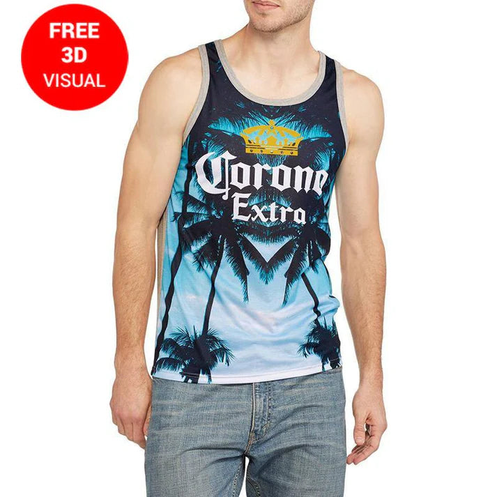 120GSM Milk Silk Tank Tops (Full Dye Sublimation) #500047