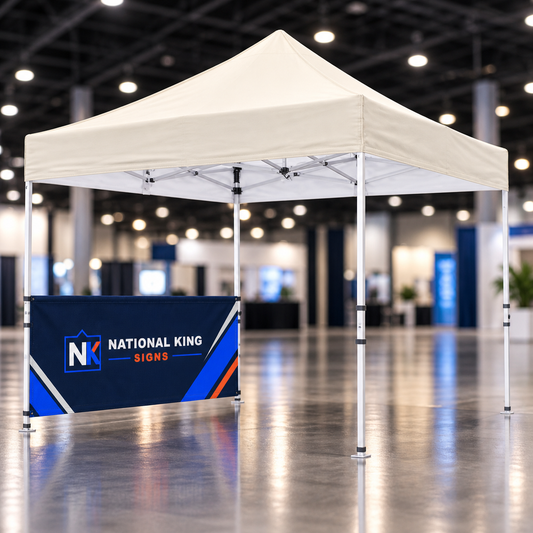 Print Solution Plus square cover 1000 x 1000: 10' Tent Semi Wall — batch 06