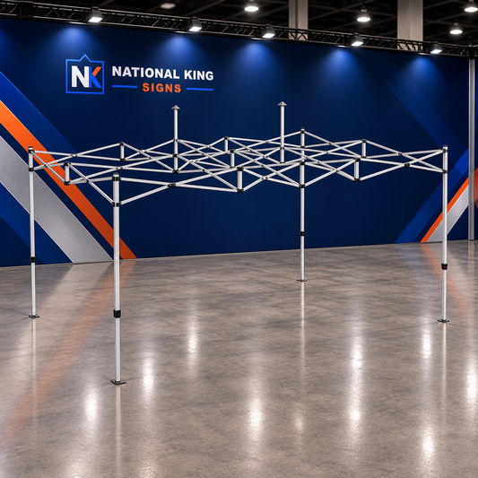 Print Solution Plus square cover 1000 x 1000: 15' x 10' Tent Frame — batch 07
