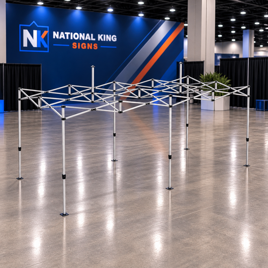 Print Solution Plus square cover 1000 x 1000: 20' x 10' Canopy Tent Frame — batch 07