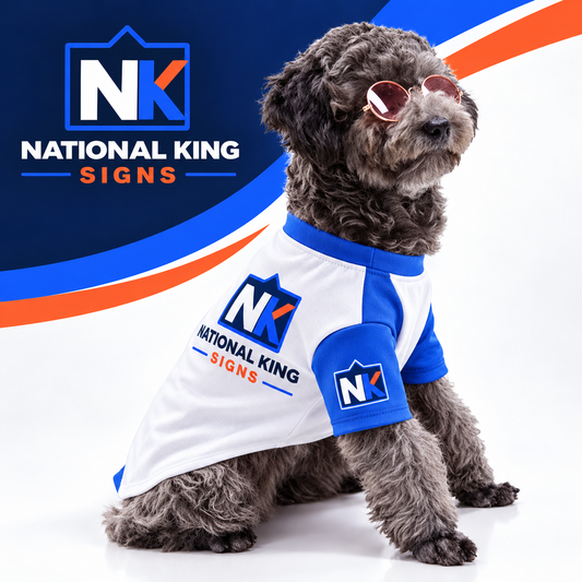 Print Solution Plus square cover 1000 x 1000: 150GSM Mesh Jersey Pet Dog Short Sleeve (Full Dye Sublimation) #500054 — batch 07