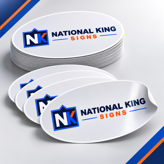 Print Solution Plus square cover 1000 x 1000: Oval Stickers — batch 08