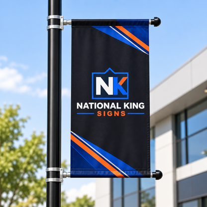 Print Solution Plus square cover 1000 x 1000: Pole Banner Set — batch 08