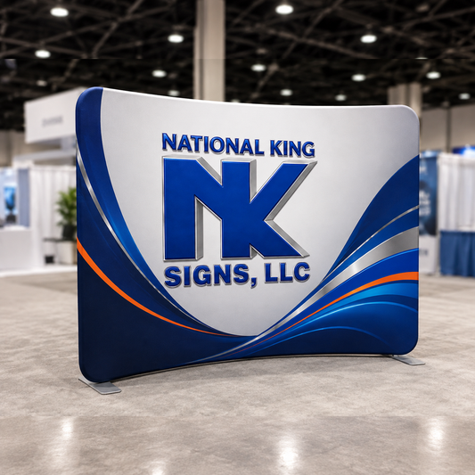 Print Solution Plus square cover 1000 x 1000: 6' Tube Curved Fabric Display — batch 03 v2