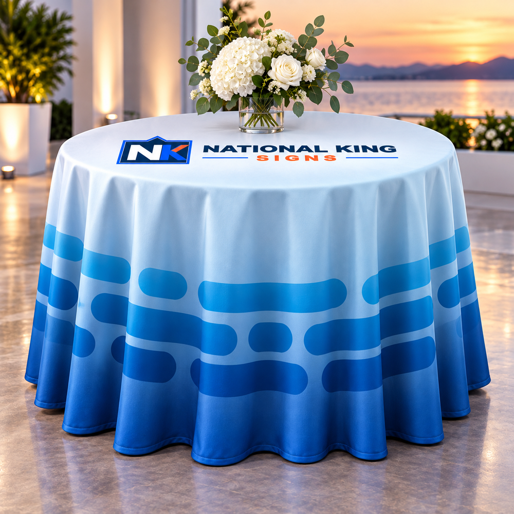Print Solution Plus square cover 1000 x 1000: Premium Round Table Drape — batch 08