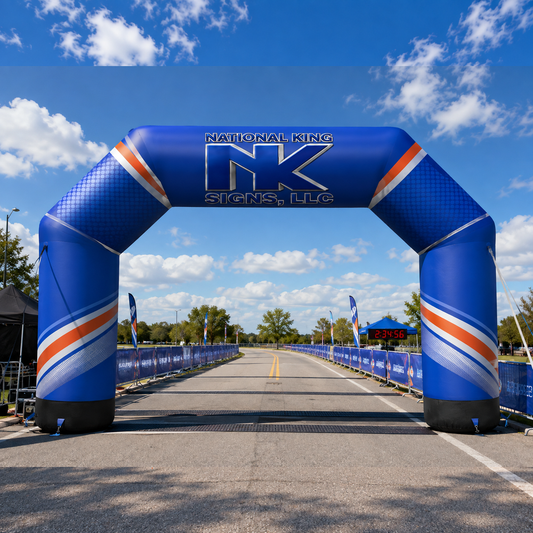 Print Solution Plus square cover 1000 x 1000: Inflatable Arch (Full Color Dye Sublimation) — batch 03 v2