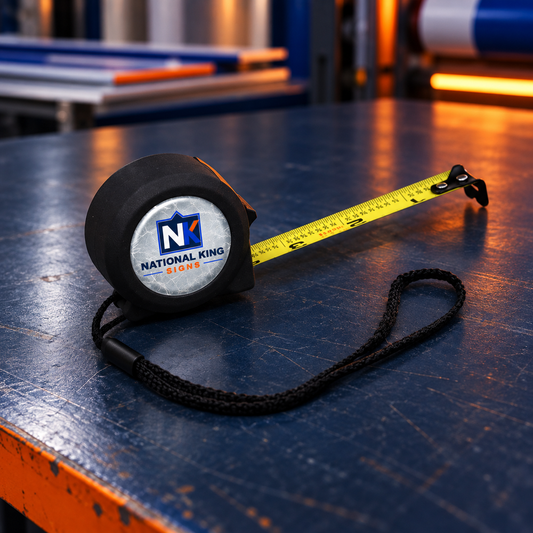 Print Solution Plus square cover 1000 x 1000: Proline 12' Tape Measure — batch 04
