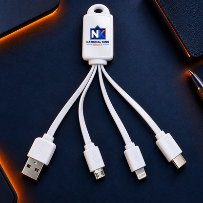 Print Solution Plus square cover 1000 x 1000: Squid 2.0 4-in-1 Cable — batch 04