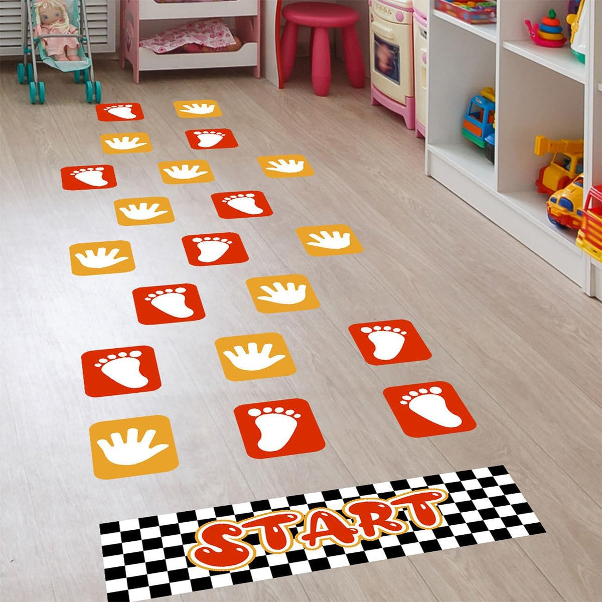 Removable Floor Graphics