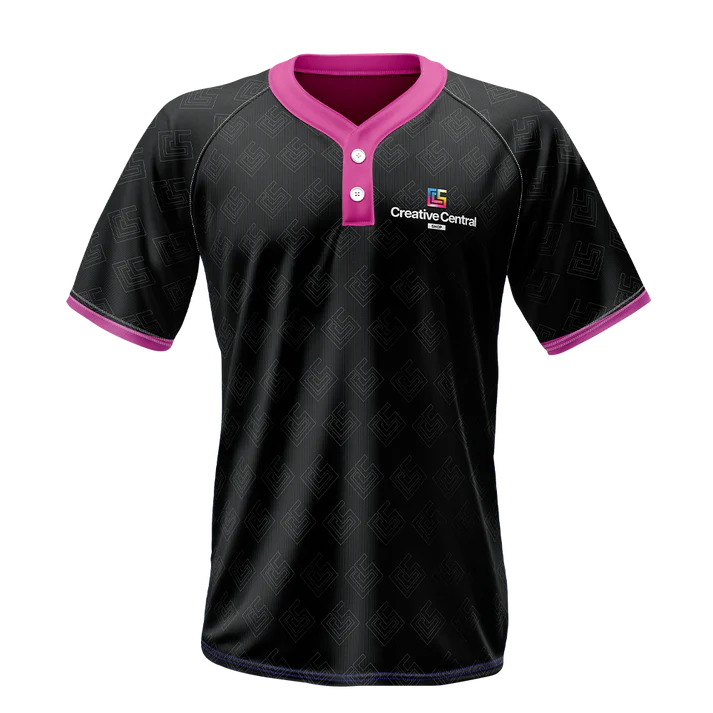 Custom 2 Button Baseball Jersey (Full Dye Sublimation) #50059