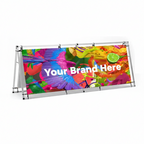 A-Frame Banner Display