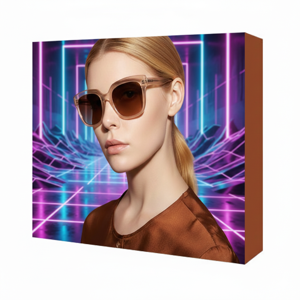 8' Fabric Pop Up Display (Straight)