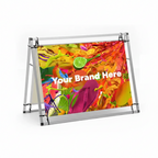 A-Frame Banner Display