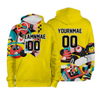 Hoodie 7.37 oz Polyester Full Dye Sublimation #500016