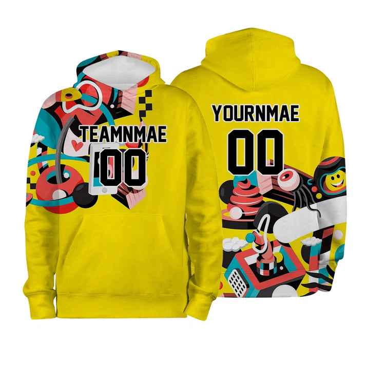 Hoodie 7.37 oz Polyester Full Dye Sublimation #500016
