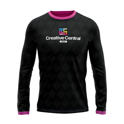 Long Sleeve Crew Neck (Full Dye Sublimation)#500003