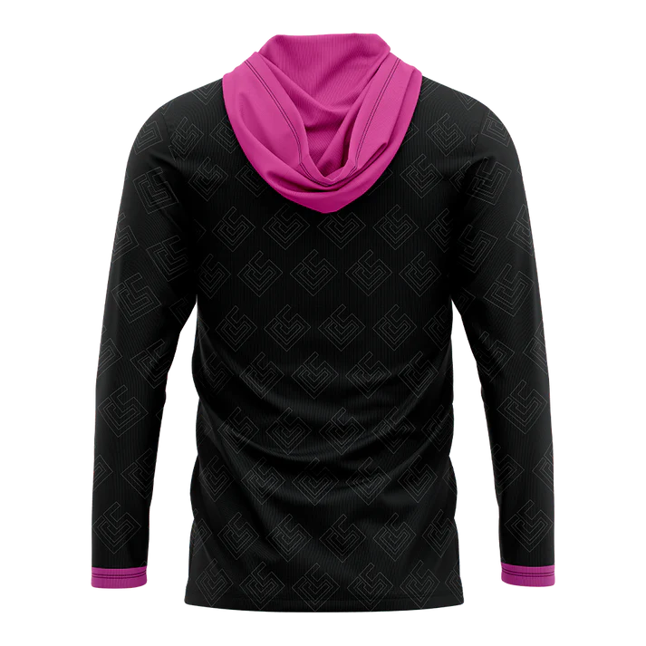 Long Sleeve Hoodie T-shirt (Full Dye Sublimation)#500039