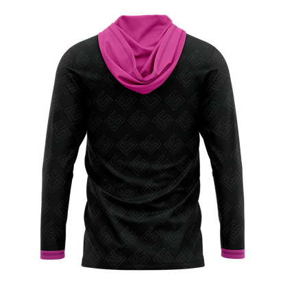 Long Sleeve Hoodie T-shirt (Full Dye Sublimation)#500039