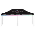 Premium Aluminum (Silver)20' Event Tent Kit (Full-Bleed Dye Sublimation)