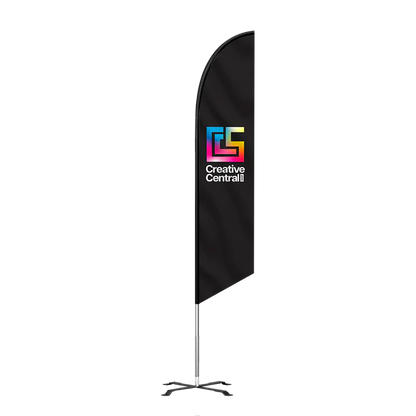Premium Angled Flags - product view 3