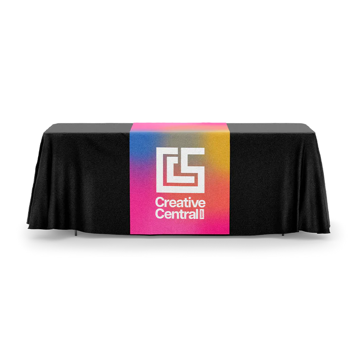 Premium Table Runner (Full-Color Dye Sublimation, Full Bleed)