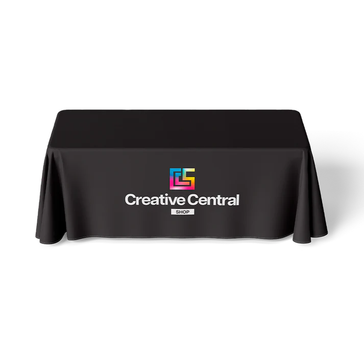 Premium Table Throw (Full-Color Dye Sublimation, Full Bleed)