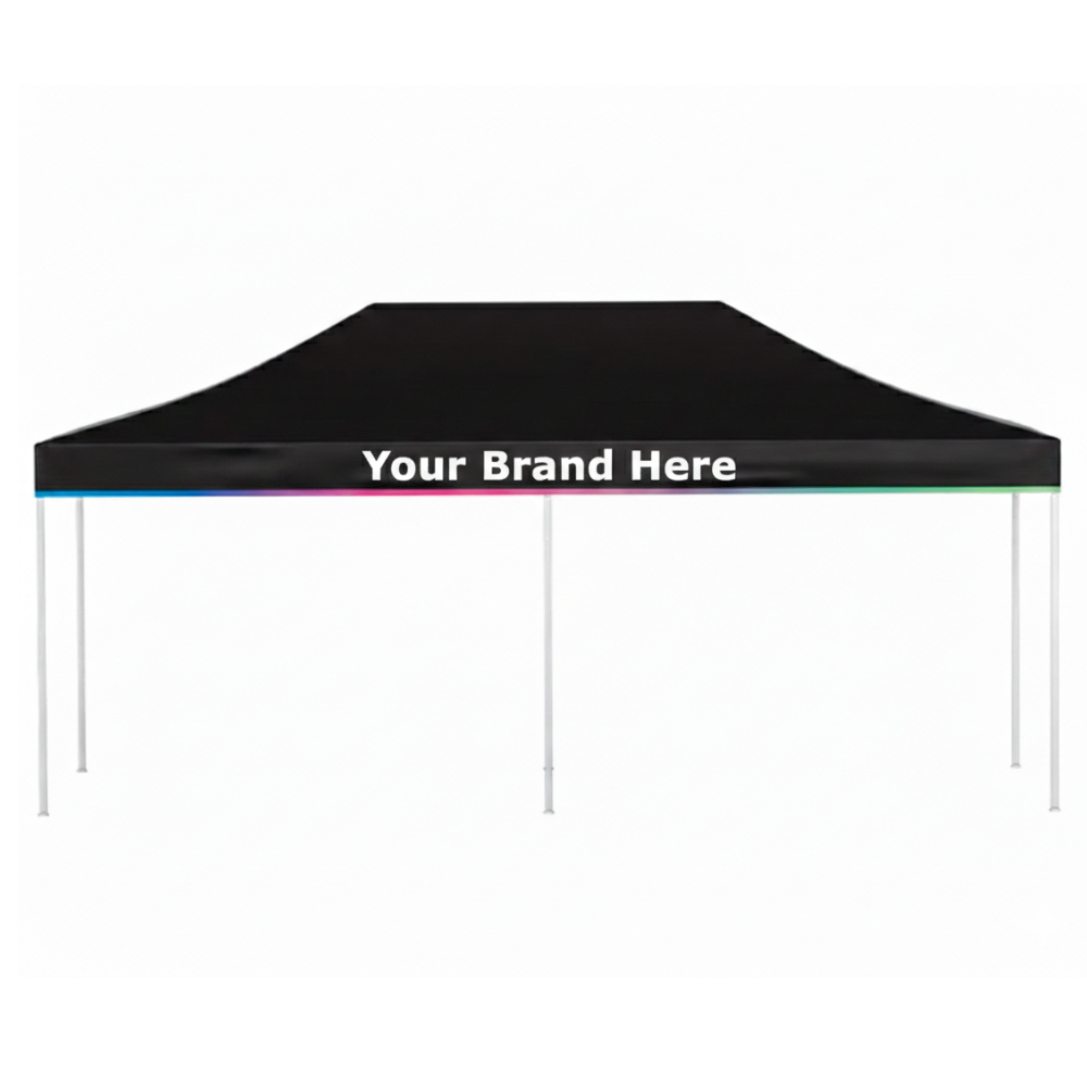 Premium Aluminum (Silver)20' Event Tent Kit (Full-Bleed Dye Sublimation)