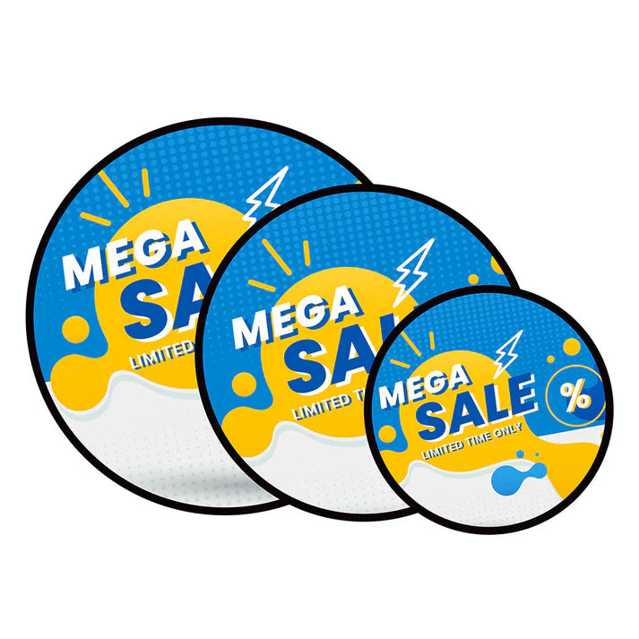 Round Pop Out Banner