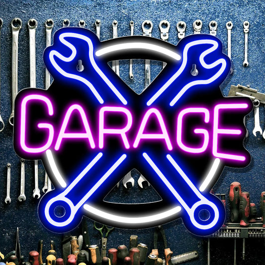 Garage LED Neon Sign