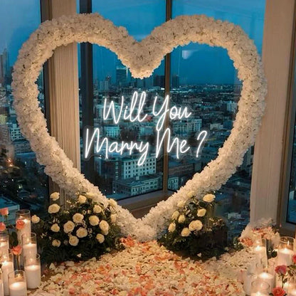 Will You Marry Me? LED Neon Sign