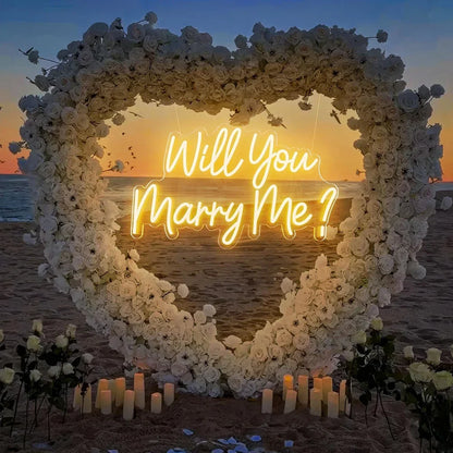Will You Marry Me? LED Neon Sign