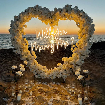 Will You Marry Me? LED Neon Sign