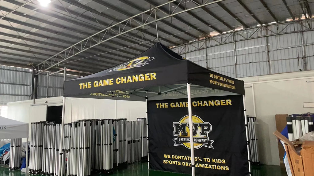 Easy up  Custom Trade Show Roof 10X10ft Gazebo Marquee Outdoor Big Event Retractable Cheap Pop up Canopy Tent 3x3m with Logo