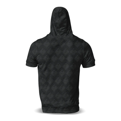 Short Sleeve Hoodie T-shirst (Full Dye Sublimation) #500038