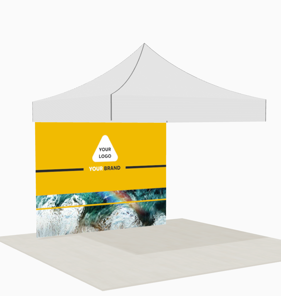 10' Canopy Tent Wall (Dye Sublimated)