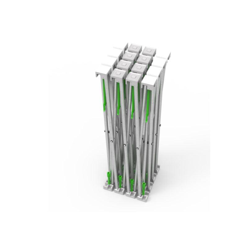 8' Fabric Pop Up Display (Curve), view 4