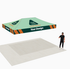 15' Tent Canopy Only (Dye Sublimation)